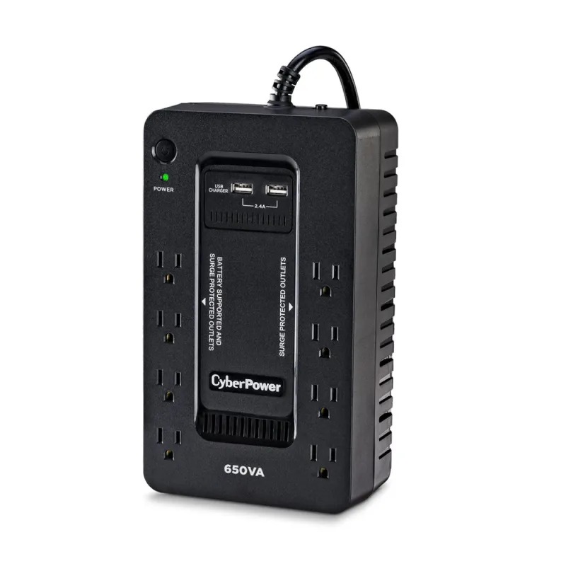 UPS CyberPower SX650U - 650VA/360W - 8 Contactos  - SX650U