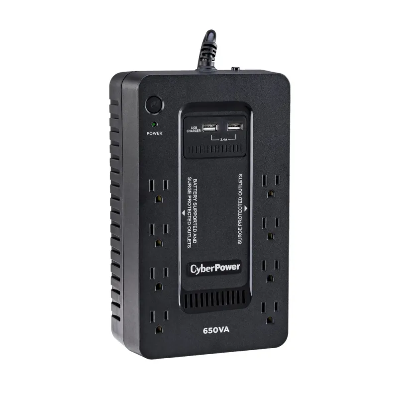 UPS CyberPower SX650U - 650VA/360W - 8 Contactos  - SX650U