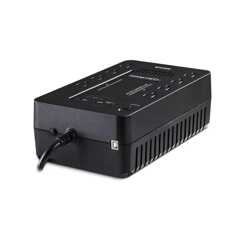 UPS CyberPower SX650U - 650VA/360W - 8 Contactos  - SX650U