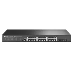 Tp-Link Tl-Sg3428X-M2 - Witch Administable Con Funciones L2+ Omada, Con 24 Puertos Rj45 De 2.5Gbe , 4 Puertos Sfp+ 10G , Gestión En La Nube Con Omada , Dhcp Snooping, 802.1X, Autenticación Radius , Acl , Qos L2/L3/L4 Y Igmp Snooping. - TL-SG3428X-M2