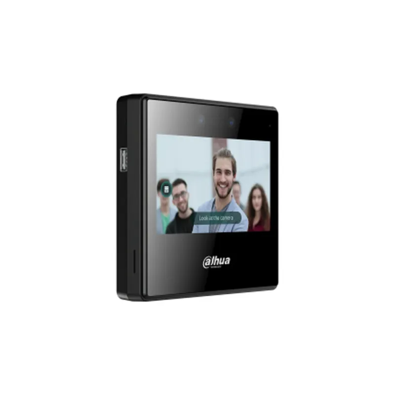 Control de Asistencia DAHUA DHI-ASA3223A-W - 4.3" - Reconocimiento Facial - 2000 Rostros - Rango de Reconocimiento de 0.3 a 1.5m - Wi-Fi - DHI-ASA3223A-W