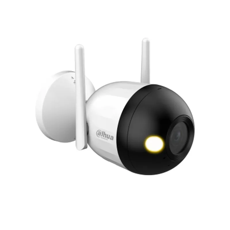 Cámara IP Dahua DH-F4C-LED - 4MP - Bala - Luz Cálida - Micrófono Incorporado - Wi-Fi - Ethernet - DH-F4C-LED