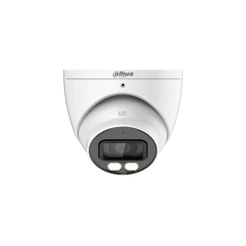 Cámara CCTV Dahua DH-HAC-HDW1200TN-IL-A-0280B-S6 - 2MP - Domo - Lente 2.8mm - IR 40M - Micrófono Integrado - DH-HAC-HDW1200TN-IL-A-0280B-S6