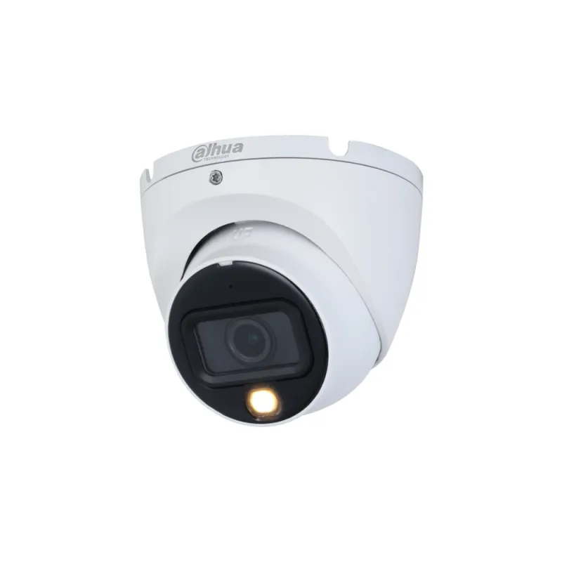 Cámara CCTV Dahua DH-HAC-HDW1801TLMN-IL-A - Domo - Lente 2.8mm - IR 20M - Iluminador Dual Inteligente - Micrófono Integrado  - DH-HAC-HDW1801TLMN-IL-A
