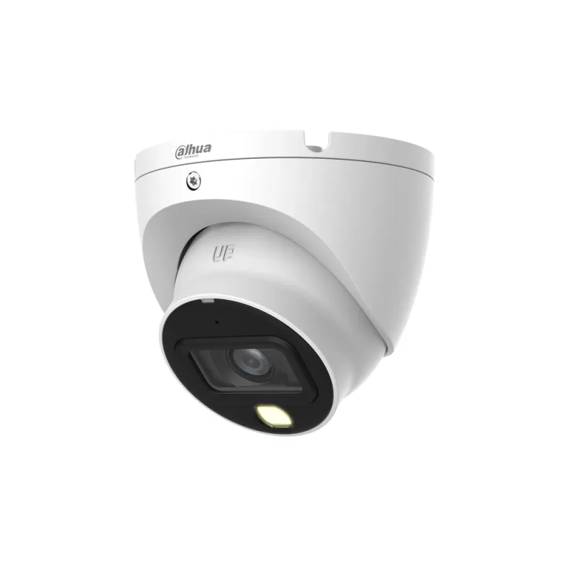 Cámara CCTV Dahua HAC-HDW1809TLM-A-LED - 8MP - Domo - Lente 2.8mm - IR 20 - Micrófono - DH-HAC-HDW1809TLMN-A-LED