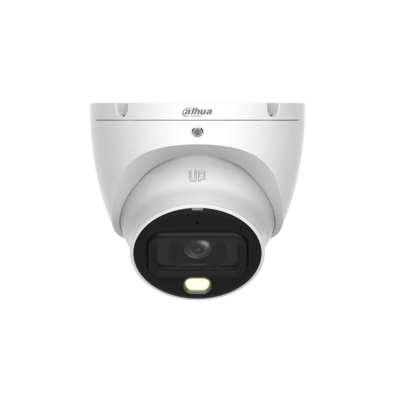 Cámara CCTV Dahua HAC-HDW1809TLM-A-LED - 8MP - Domo - Lente 2.8mm - IR 20 - Micrófono - DH-HAC-HDW1809TLMN-A-LED
