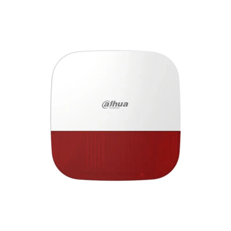 Sirena Dahua DHI-ARA13-W2 - Inalámbrica - 110dB - Con Estrobo - Exterior - IP65 - DHI-ARA13-W2