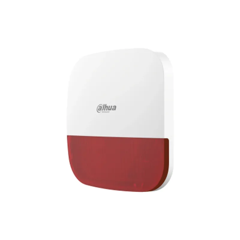 Sirena Dahua DHI-ARA13-W2 - Inalámbrica - 110dB - Con Estrobo - Exterior - IP65 - DHI-ARA13-W2