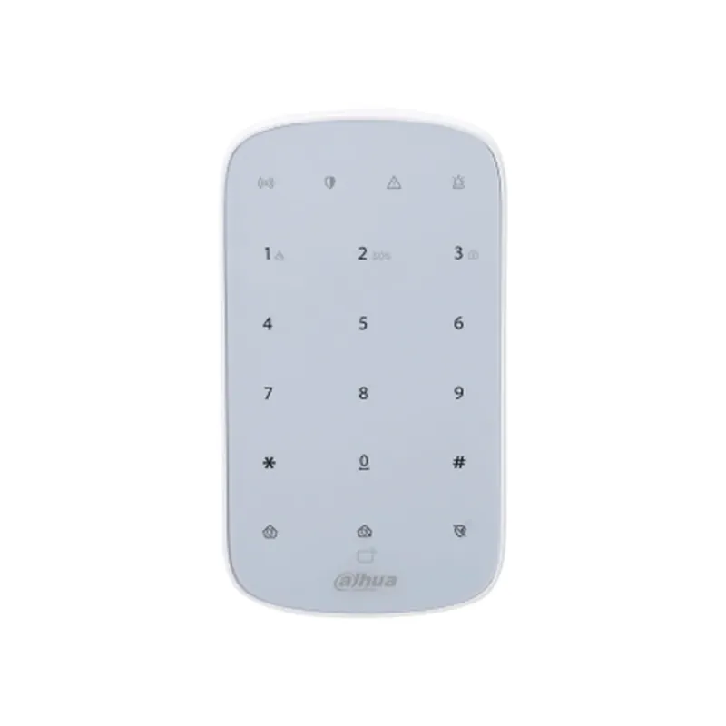 Teclado Dahua DHI-ARK30T-W2 - Inalámbrico - Touch - Hasta 32 Usuarios - Pin o Tarjetas Mifare - DHI-ARK30T-W2