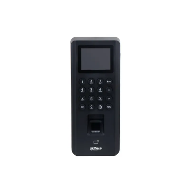 Control de Acceso Dahua DHI-ASI2212J-D - 2.4" - Lector de Huella - Lector de Tarjetas - Teclado - Ethernet - DHI-ASI2212J-D