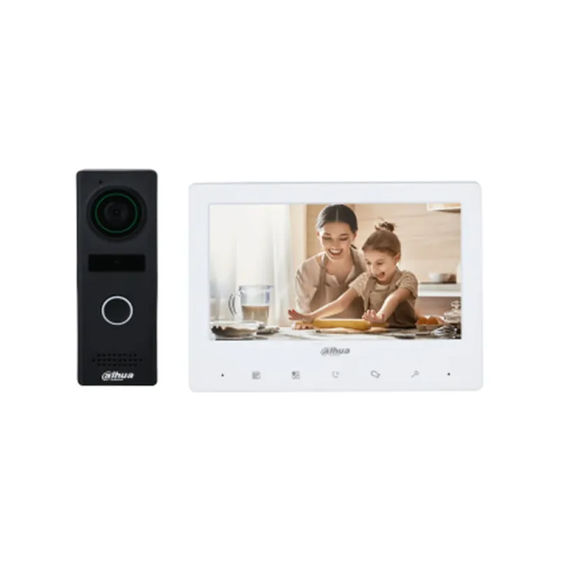 Kit de Videoportero Dahua DHI-KTA02M - Analógico - Monitor de 7" - TFT - Cámara de 1.3 MP - 1 Entrada y Salida de Audio - DHI-KTA02M