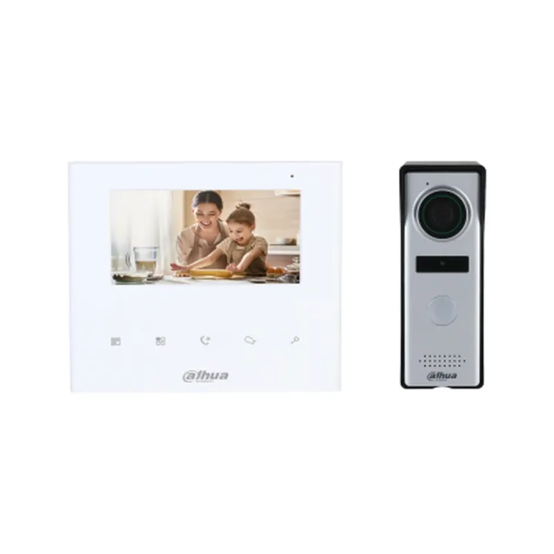 Kit de Videoportero Dahua KTA04 - Pantalla 4.3" - Frente de Calle 1.3MP - KTA04