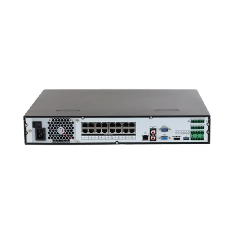 NVR Dahua DHI-NVR4432-16P-EI - 32 Canales IP - 4 Bahías para discos duros - HDMI - VGA - USB - DHI-NVR4432-16P-EI