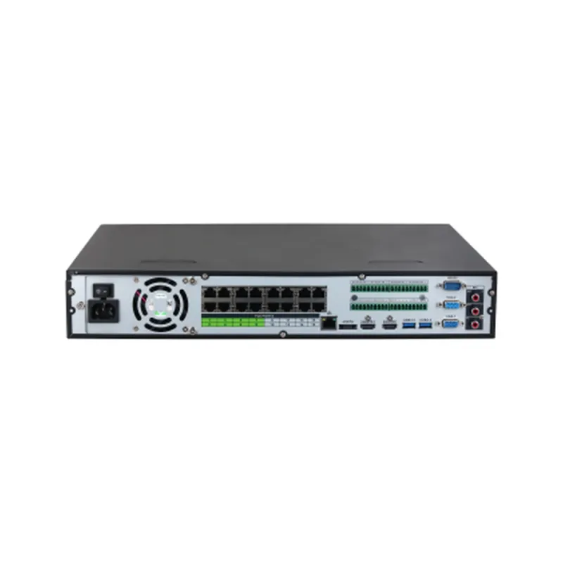 NVR Dahua DHI-NVR5416-16P-EI - 16 Canales - Hasta 16TB - HDMI - VGA - USB - Ethernet - DHI-NVR5416-16P-EI