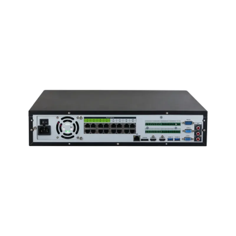NVR Dahua NVR5832-16P-EI - 32 Canales - Hasta 16TB - HDMI - VGA - USB - Ethernet - DHI-NVR5832-16P-EI