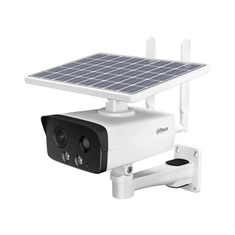 Cámara IP Dahua DH-IPC-HFW2431DG-4G-SP-LA-B - 4MP - Bala - Panel Solar - Lente 2.8mm - IR 50M - Ethernet - Micrófono - DH-IPC-HFW2431DG-4G-SP-LA-B