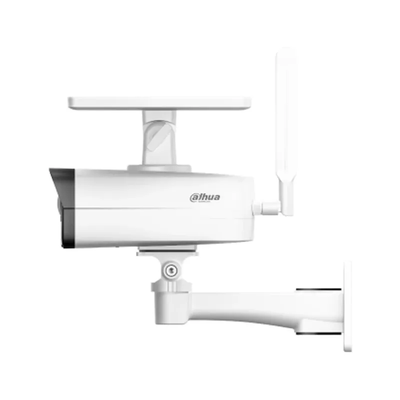 Cámara IP Dahua DH-IPC-HFW2431DG-4G-SP-LA-B - 4MP - Bala - Panel Solar - Lente 2.8mm - IR 50M - Ethernet - Micrófono - DH-IPC-HFW2431DG-4G-SP-LA-B