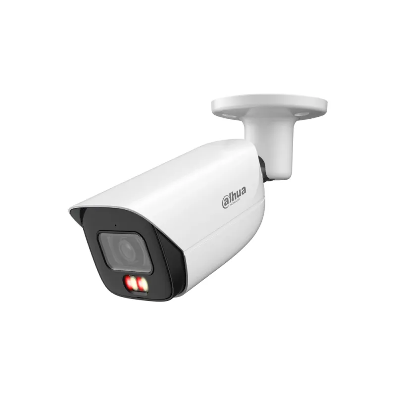 Cámara IP Dahua DH-IPC-HFW3849E-AS-IL - 8MP - Bala - Lente 2.8mm - Micrófono Integrado - Ethernet - DH-IPC-HFW3849E-AS-IL