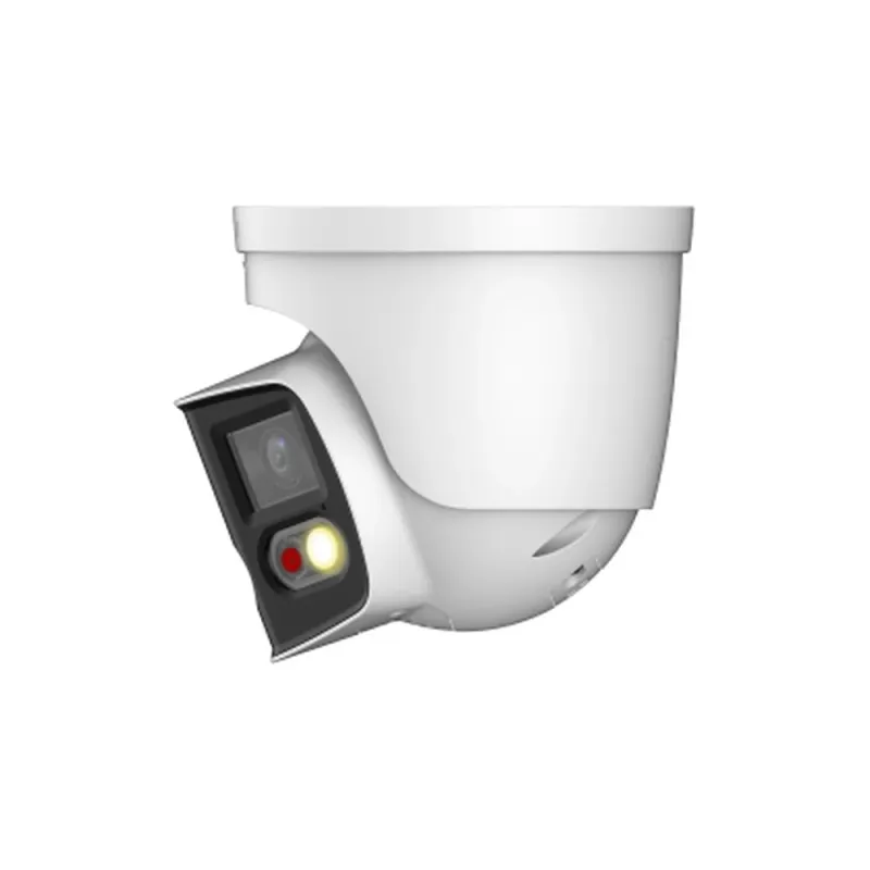 Cámara IP Dahua IPC-PDW3849-A180-AS-PV - 2x4MP - Lente Fijo - IR 25M - Disuasión Activa - Ethernet - DH-IPC-PDW3849-A180-AS-PV