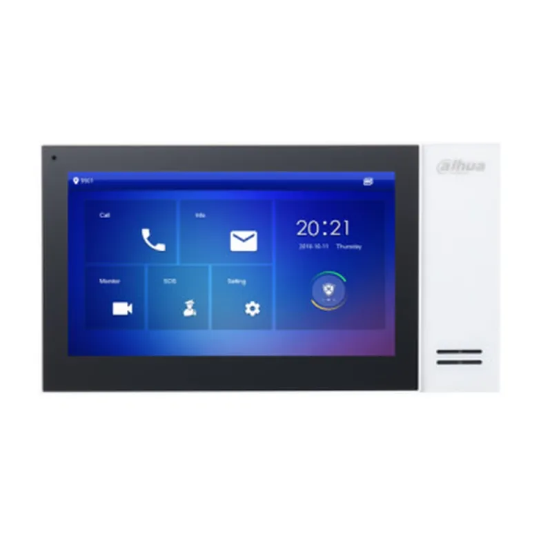 Monitor IP Dahua VTH2421FW-P - 7" - Touch - Interior - Para Videoportero - Blanco - DHI-VTH2421FW-P