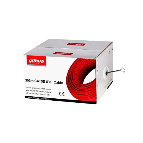Dahua Technology Pfm920I-5Eun Cable De Red 305 M Cat5E U/Utp (Utp) - DH-PFM920I-5EUN-C-V2-100 (white)