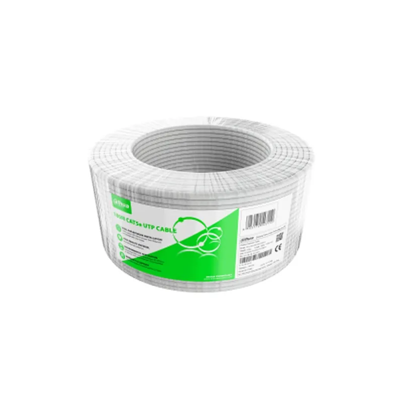 Bobina Dahua PFM922I-5EUN-C-100 - Cat5e - 100M - 24 AWG - Blanco - DH-PFM922I-5EUN-C-100
