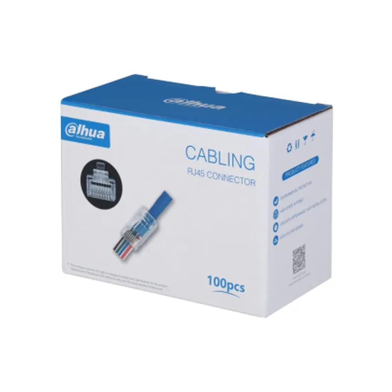 Plug Dahua DH-PFM976-531-PT - Cat5E - RJ-45 - 100 Piezas - DH-PFM976-531-PT