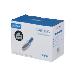 Plug Dahua DH-PFM976-631-PT - Cat6 - RJ-45 - 100 Piezas - DH-PFM976-631-PT Plug Dahua DH-PFM976-631-PT - Cat6 - RJ-45 - 100 Piezas - DH-PFM976-631-PT