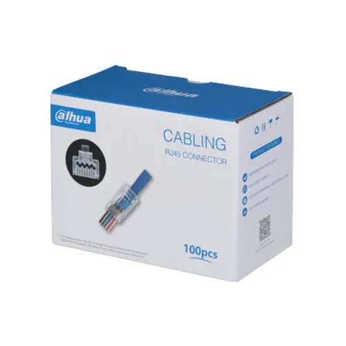 Plug Dahua DH-PFM976-631-PT - Cat6 - RJ-45 - 100 Piezas - DH-PFM976-631-PT