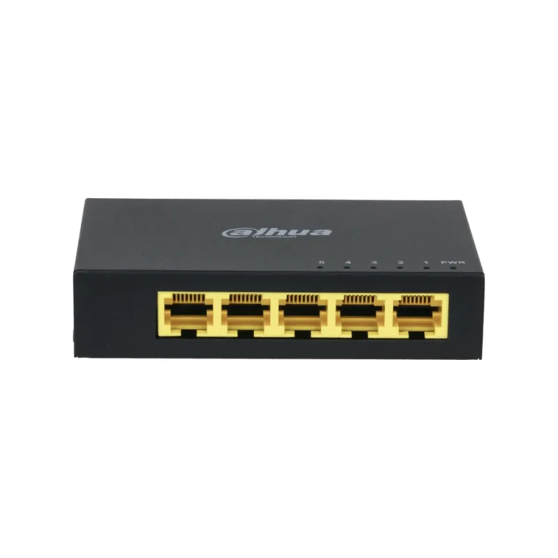 Switch Dahua DH-PFS3005-5GT - Gigabit Ethernet - 5 Puertos - No Gestionado - DH-PFS3005-5GT