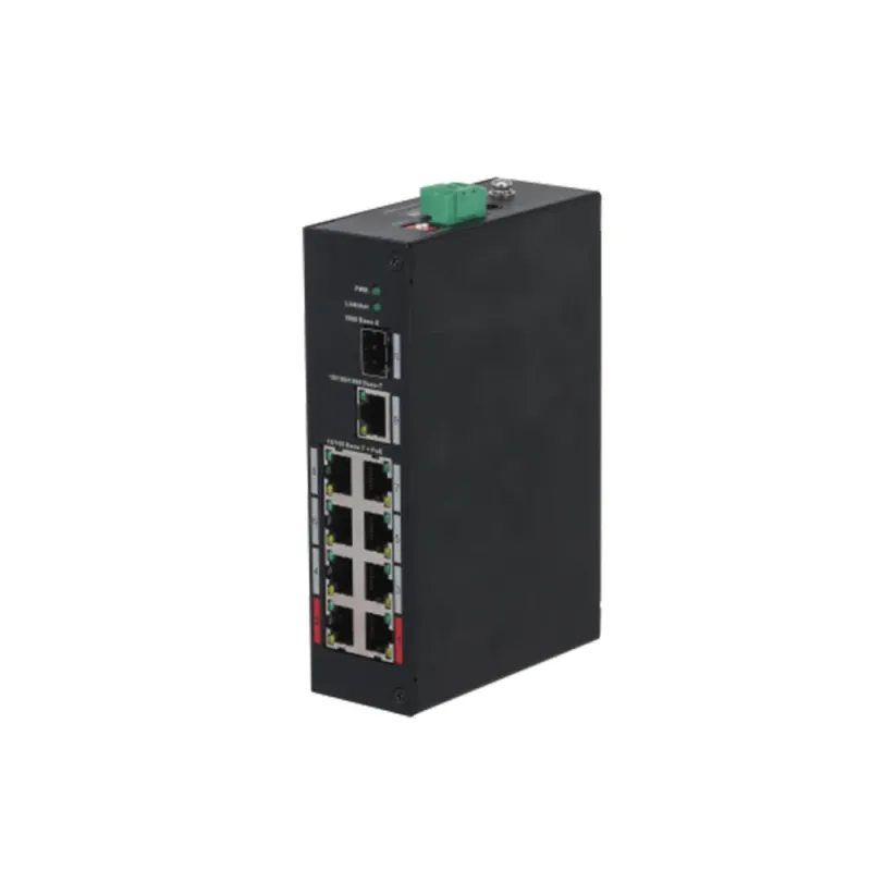 Switch DAHUA PFS3110-8ET-96 - 8 Puertos - Fast Ethernet - 1 SFP - No Administrado - DH-PFS3110-8ET-96