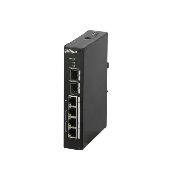 Switch Dahua PFS3206-4P-120 - Gigabit Ethernet - 4 Puertos PoE+ - 2 SFP - No Gestionado - DH-PFS3206-4P-120