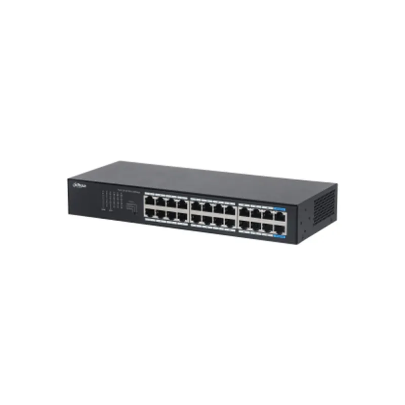 Switch Dahua DH-S3024-24GT - Gigabit Ethernet - 24 Puertos - No Administrable - DH-S3024-24GT