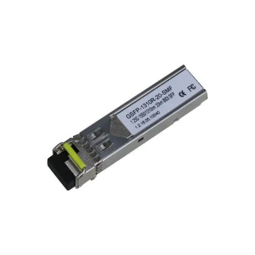 Módulo SFP Dahua GSFP1310R20SMF - Monomodo - 1310nm - Hasta 20KM - GSFP-1310R-20-SMF Módulo SFP Dahua GSFP1310R20SMF - Monomodo - 1310nm - Hasta 20KM - GSFP-1310R-20-SMF