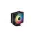 Disipador Deepcool AG400 BK ARGB - 4-Pines - 2000 RPM - ARGB - Negro - R-AG400-BKANMC-G-2