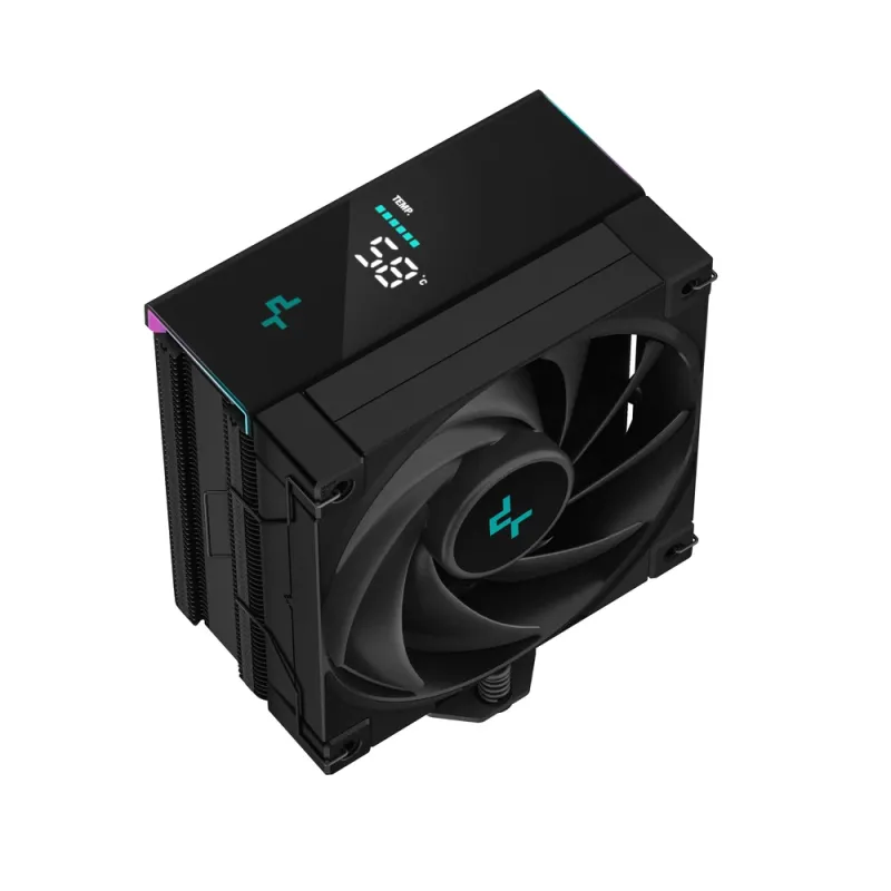 Disipador DeepCool AK400 DIGITAL - 4 Pines - 1850 RPM - Negro - R-AK400-BKADMN-G