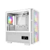 Gabinete Gamer Deepcool CH560 Digital - Media Torre - Mini-ITX/Micro-ATX/ATX/E-ATX - 4 Ventiladores - Panel Lateral - Blanco - R-CH560-WHAPE4D-G-1