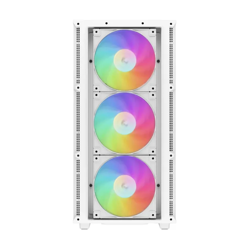 Gabinete Gamer Deepcool CH560 - Media Torre - Mini-ITX/Micro-ATX/ATX/E-ATX - 4 Ventiladores - Panel Lateral - Blanco - R-CH560-WHAPE4-G-1