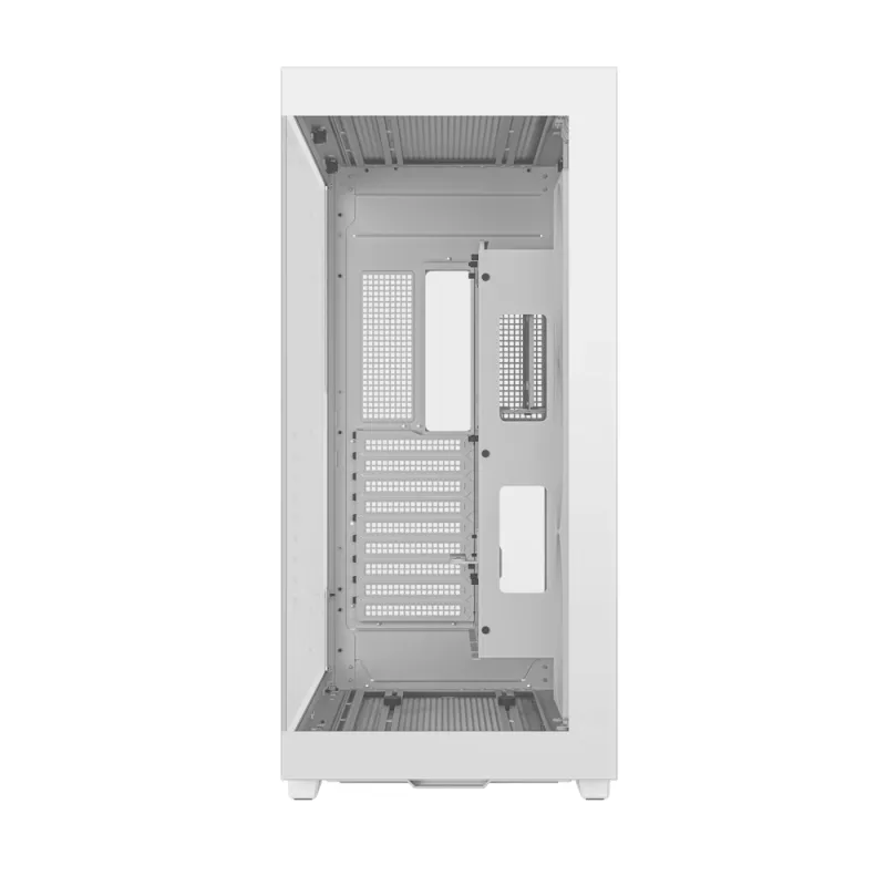 Gabinete Gamer DeepCool CH780 - Torre - Mini-ITX/M-ATX/ATX/E-ATX - 1 Ventilador - Panel Lateral - Blanco - R-CH780-WHADE41-A-1