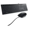 Kit Teclado y Mouse Dell KM300C - Alámbrico - USB - Español - Negro - 580-AKKW
