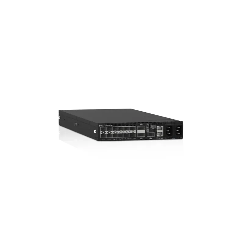 Switch Dell Gigabit Ethernet S4112F_1.4 - 12 Puertos SFP  - 3 Puertos QSFP28 - 840 Gbit/s  272 Entradas - Administrable - S4112F_1.4
