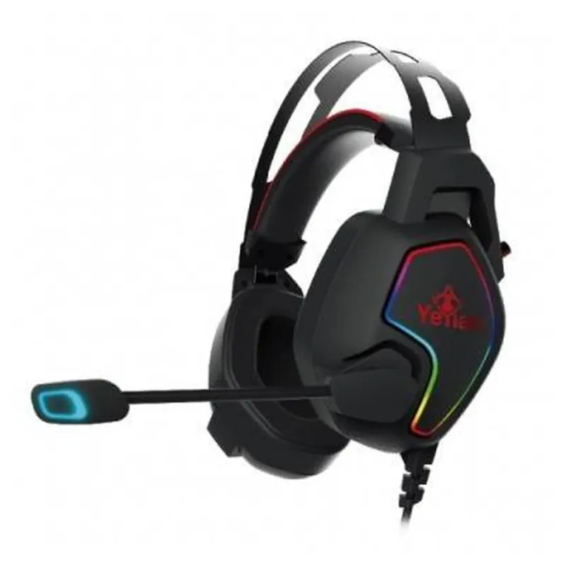 Diadema Gamer Yeyian Vicious Serie 3000 Alámbrico Micrófono Rgb - YDV-33403