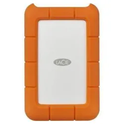 Disco Duro Externo Lacie Rugged 2.5p 4Tb Usb C 3.0 Windows/Mac Plata/Naranja - STFR4000800 Disco Duro Externo Lacie Rugged 2.5p 4Tb Usb C 3.0 Windows/Mac Plata/Naranja - STFR4000800