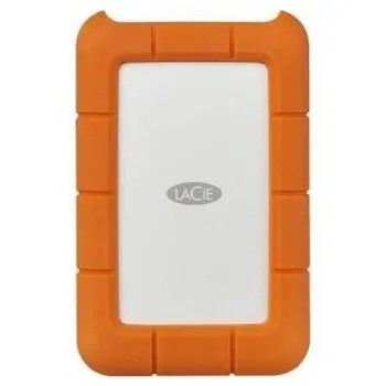 Disco Duro Externo Lacie Rugged 2.5p 4Tb Usb C 3.0 Windows/Mac Plata/Naranja - STFR4000800