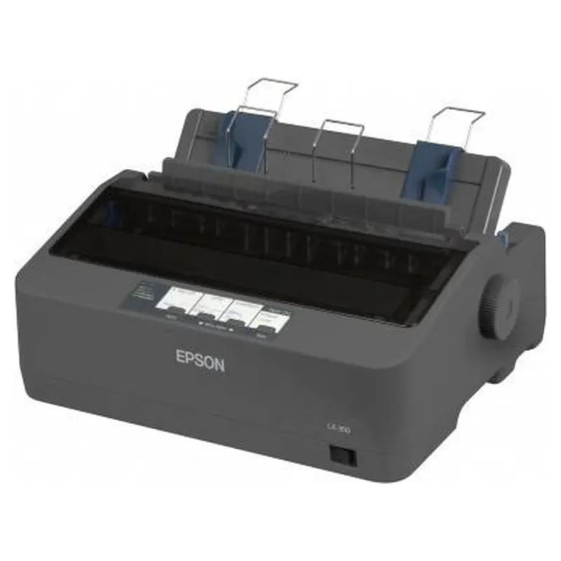 Impresora Matriz Epson Lx 350 9 Pines Usb 2.0 Serial Bidireccional Paralelo Negro - C11CC24001