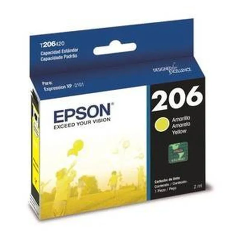 Tinta Epson 206 Amarillo - T206420-AL