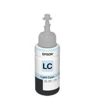 Botella De Tinta Epson 673 Cian Claro 70Ml - T673520-AL