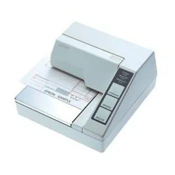 Impresora De Cheques Epson Tm U295 272 Matriz Serial Sin Fuente Blanco - C31C163272