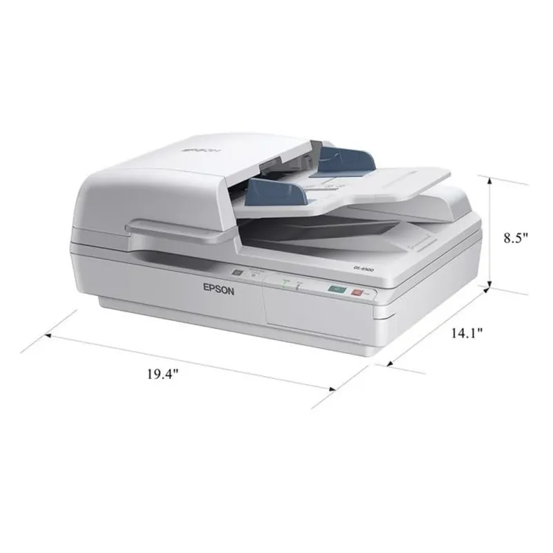 Escáner Epson WorkForce DS-6500 - 25ppm - USB - Blanco - B11B205221