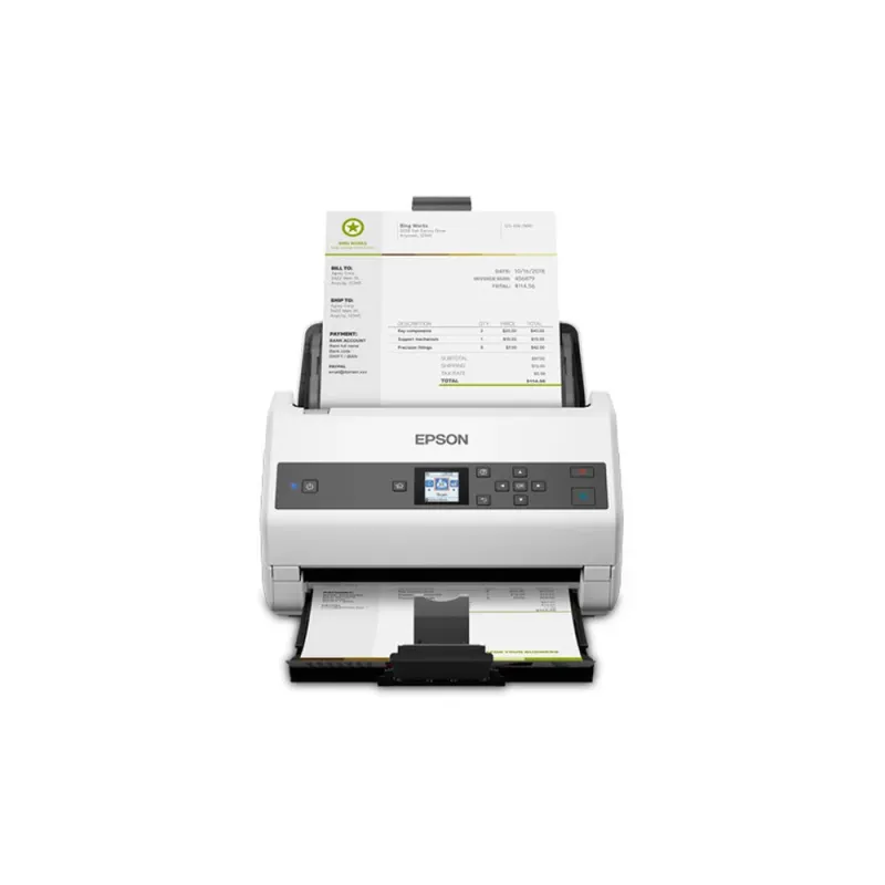 Escáner Epson WorkForce DS-870 - 65ppm - 600dpi - USB 3.0 - Dúplex - Blanco - B11B250201